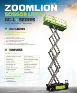 micro scissor lift jlg genie sckyjack dingli zoomlion sinoboom china indoor battery powered scissor small maintenance construction service amc spare parts electric scissor 4 6 8 10 metes working height lightweight