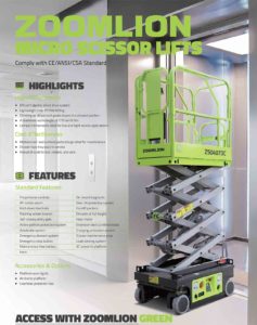 micro scissor lift jlg genie sckyjack dingli zoomlion sinoboom china indoor battery powered scissor small maintenance construction service amc spare parts electric scissor 4 6 8 10 metes working height lightweight