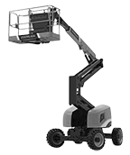 Boom lift, jlg, genie, nifty, skyjack, articulated, telescopic, rental, aerial work platforms, manlift
