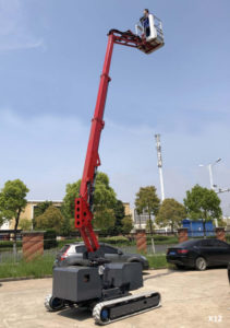 spiderlift indoor jlg genielift crawler crane crawlermount rubber tracks maintenance facility management teupen jlg x23j x20j x26j x33j leo23gt easylift palazzani falcon boomlift scissor lift vertical lift